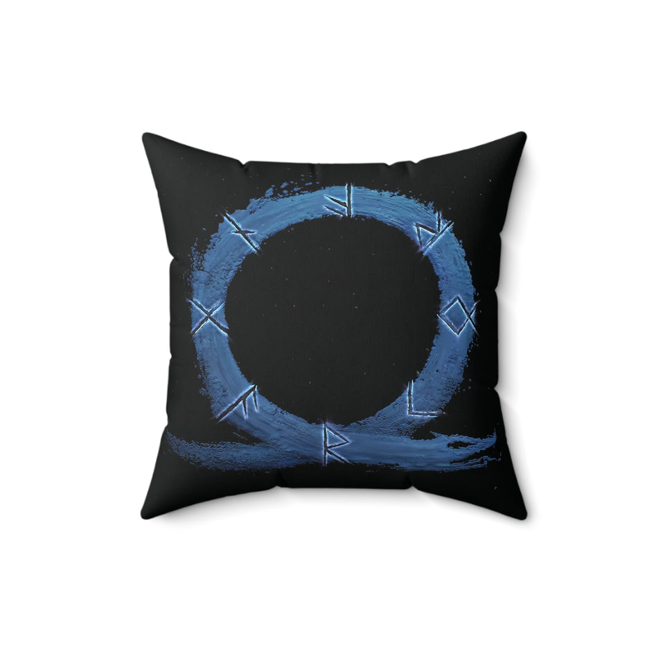 🏛️ God of War Spun Pillow - Conquer Your Comfort in Divine Style!