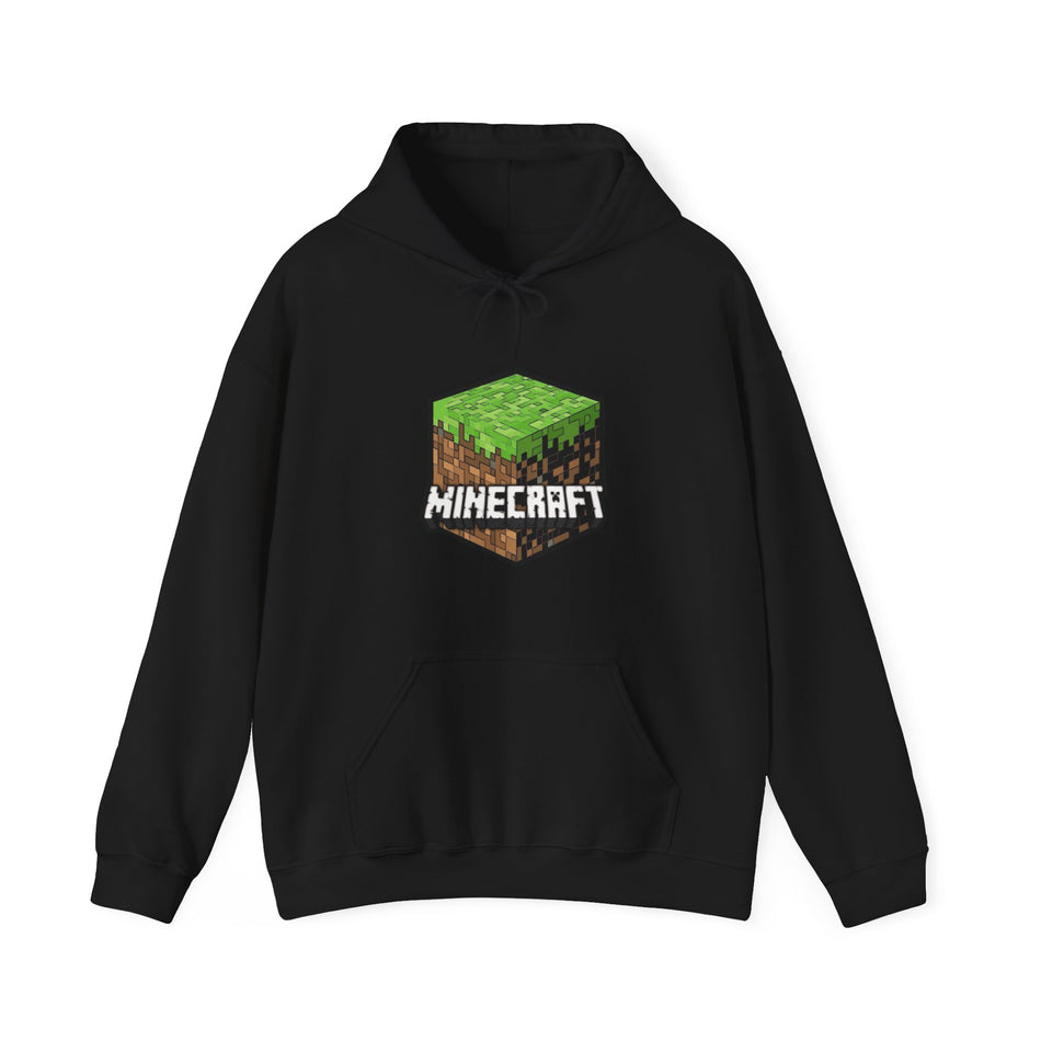 🎮 Minecraft Unisex Hooded Sweatshirt - Craft Your Comfort Adventure!