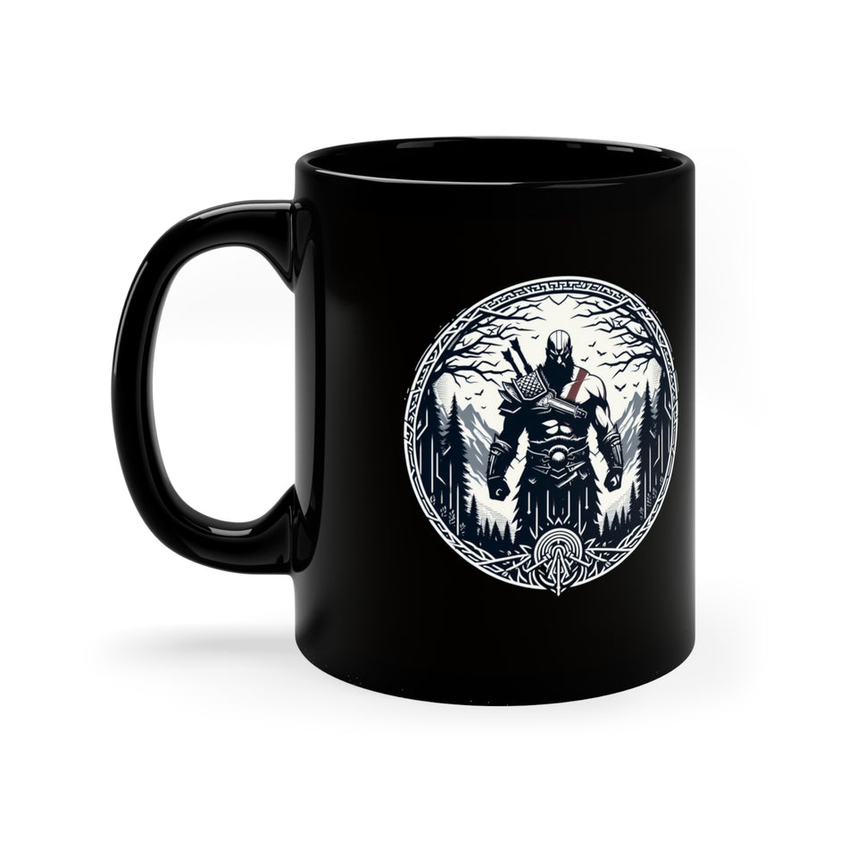 God of War Ceramic Mug - Conquer Your Thirst with Godly Might!